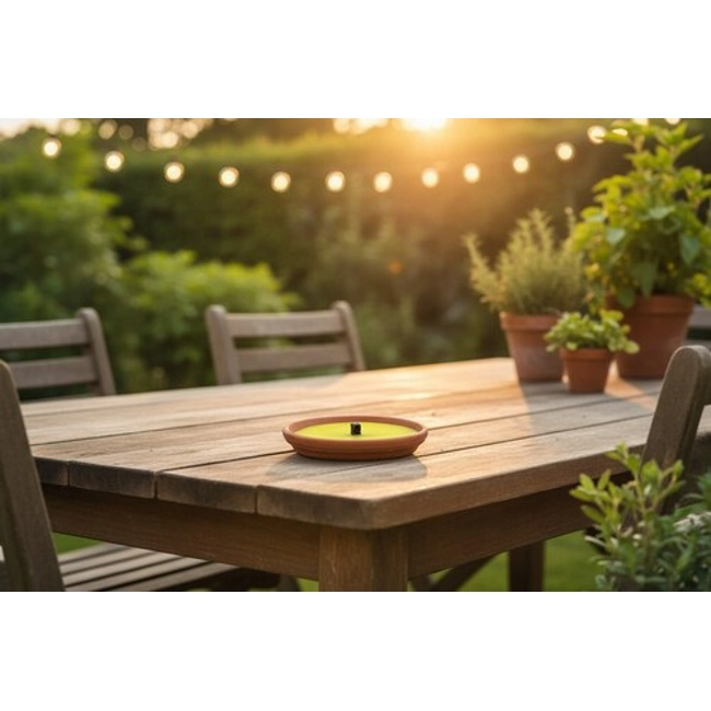 Vendita online Candela alla citronella con coccio terracotta Ø110mm